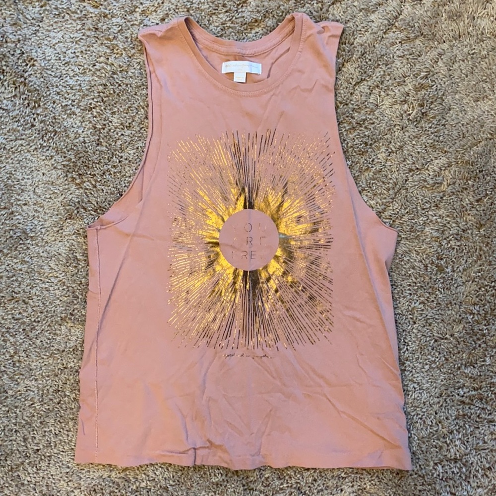 Spiritual Gangster ‘You Are Free’ Rocker Tank